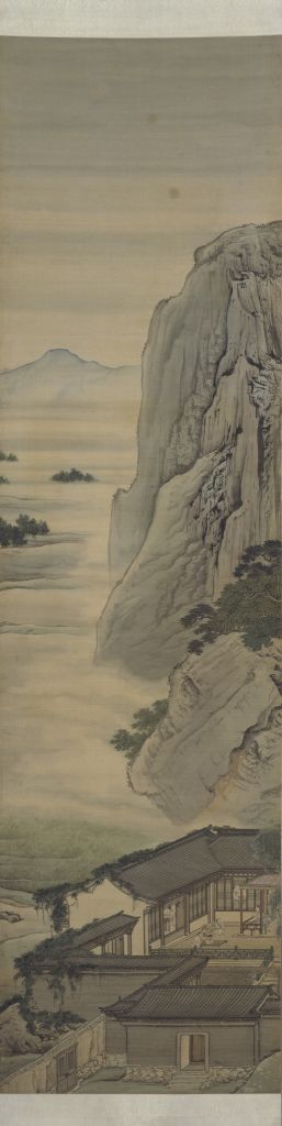 图片[4]-Picture screen of Yuanjiang with bamboo buds and pines-China Archive